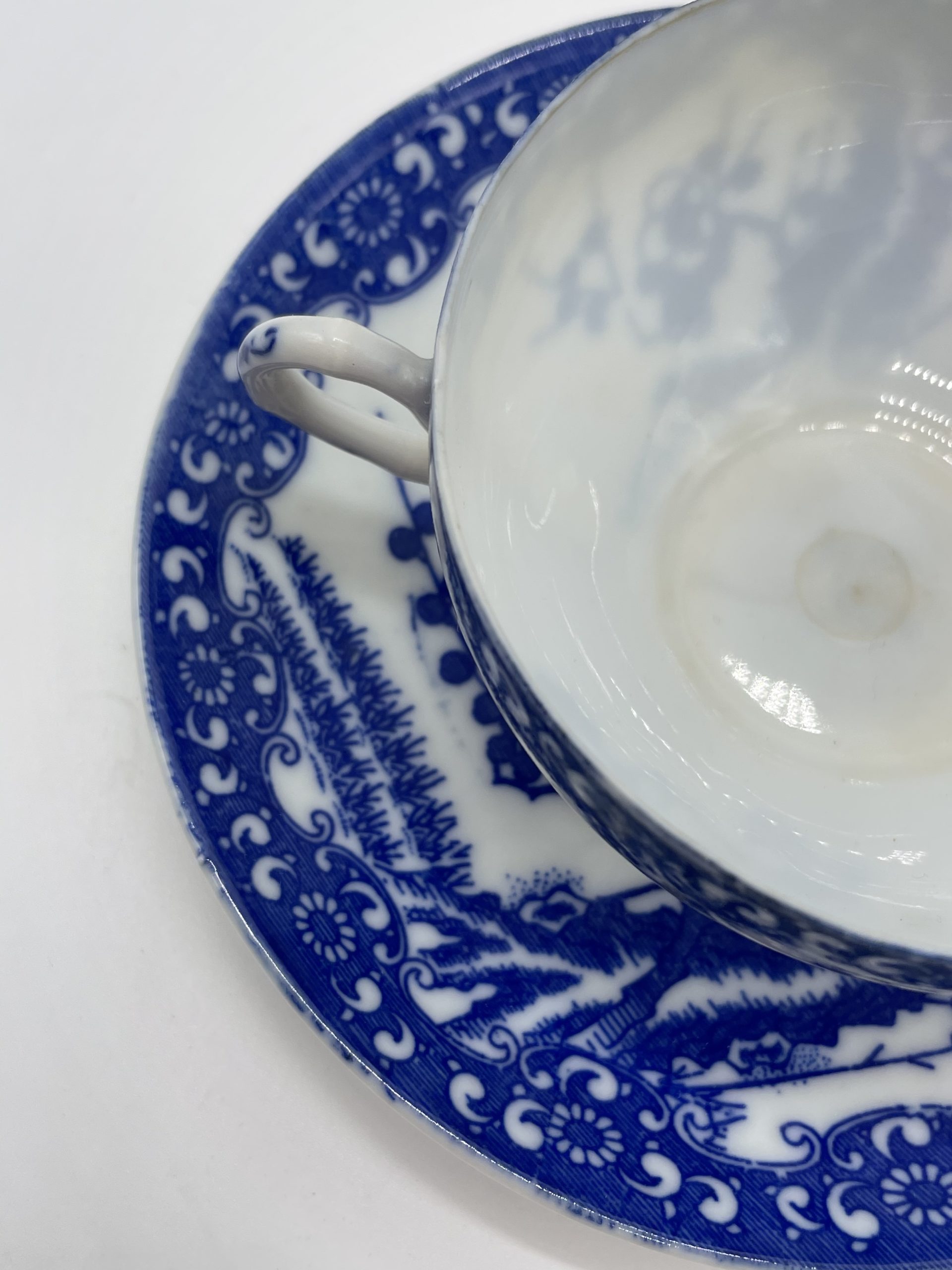 DUJUST Service à thé japonais - 8 pièces, en porcelaine avec 1