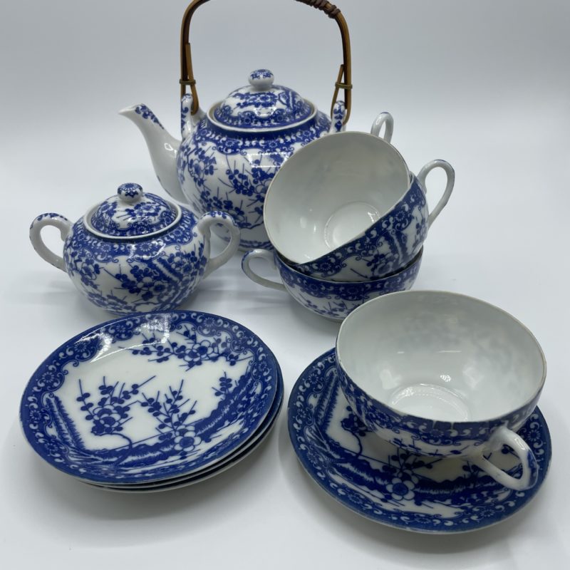 Tasse à thé en céramique - Bleu - L'INATELIER artisanat français