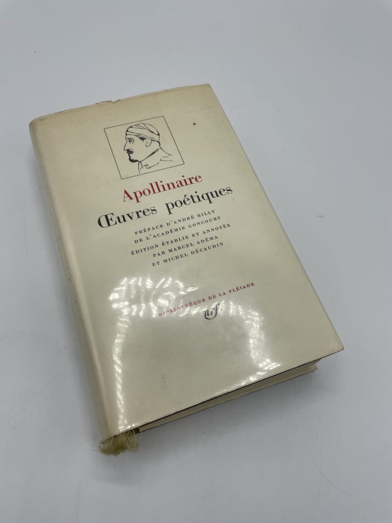 apollinaire bibliotheque la pleiade oeuvres poetiques collection