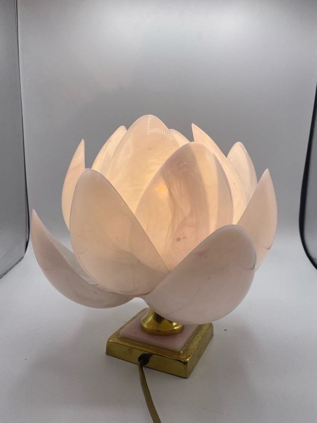 Articles De Nouveauté Led Lampe Tulipe Rose Imitation Pot De