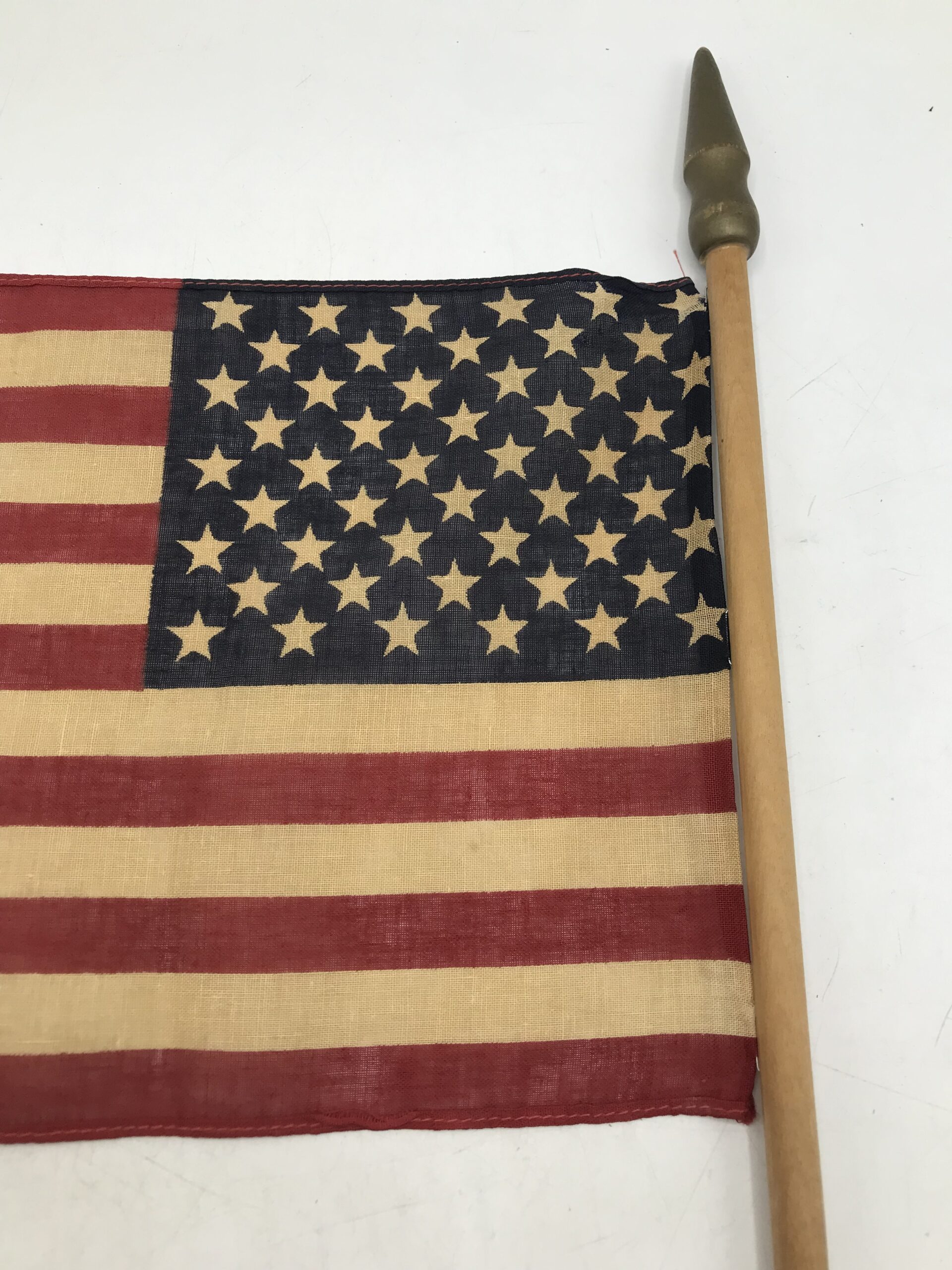 Drapeau militaire US vintage en coton - Ressourcerie Histoires Sans Fin