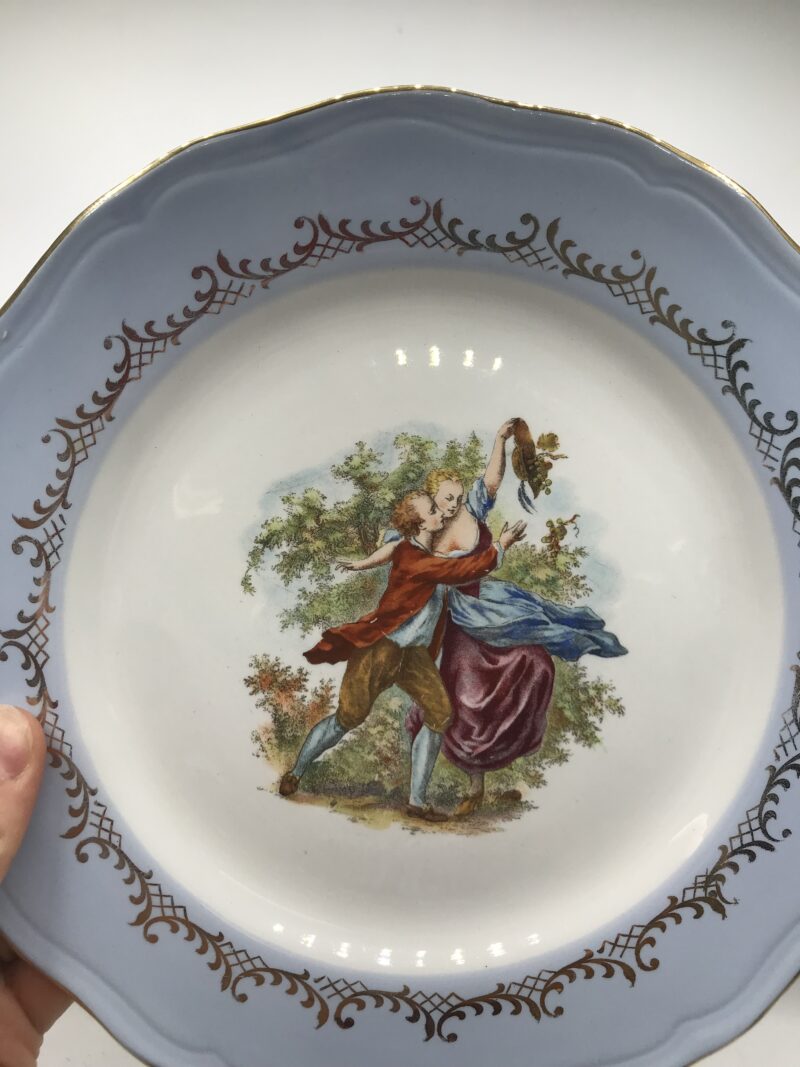 Service 18 assiettes plates L'Amandinoise