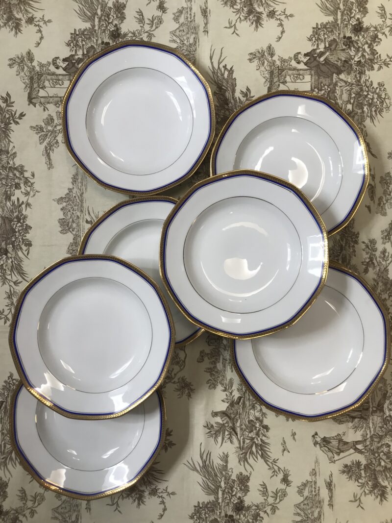 Service 12 assiettes Limoges jean Boyer