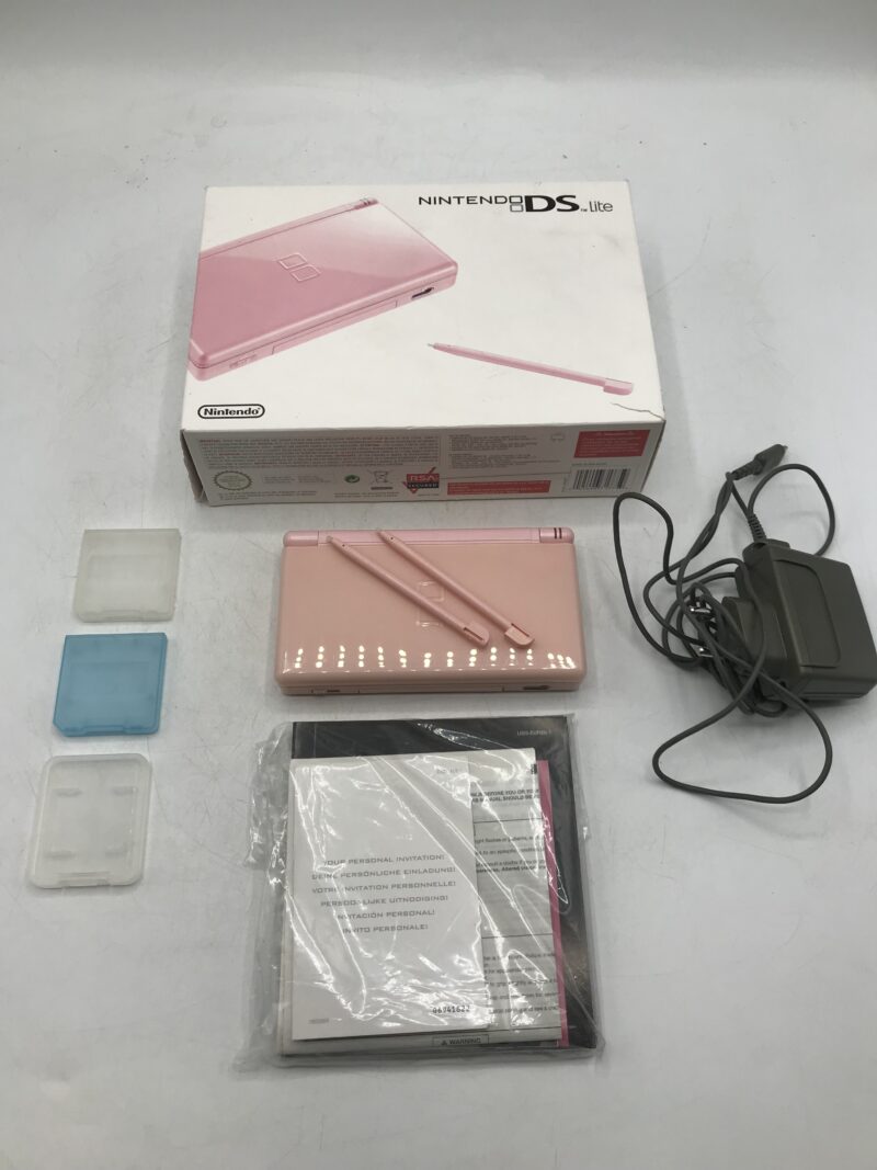 console DS lite rose nintendo