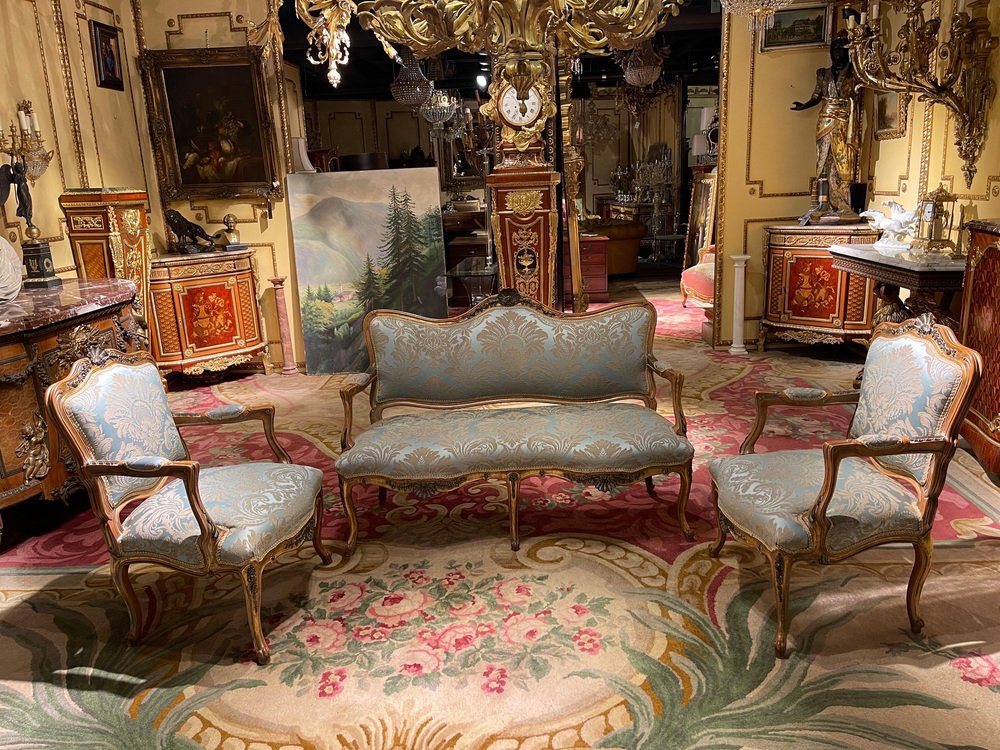decoration salon royal style louis XV