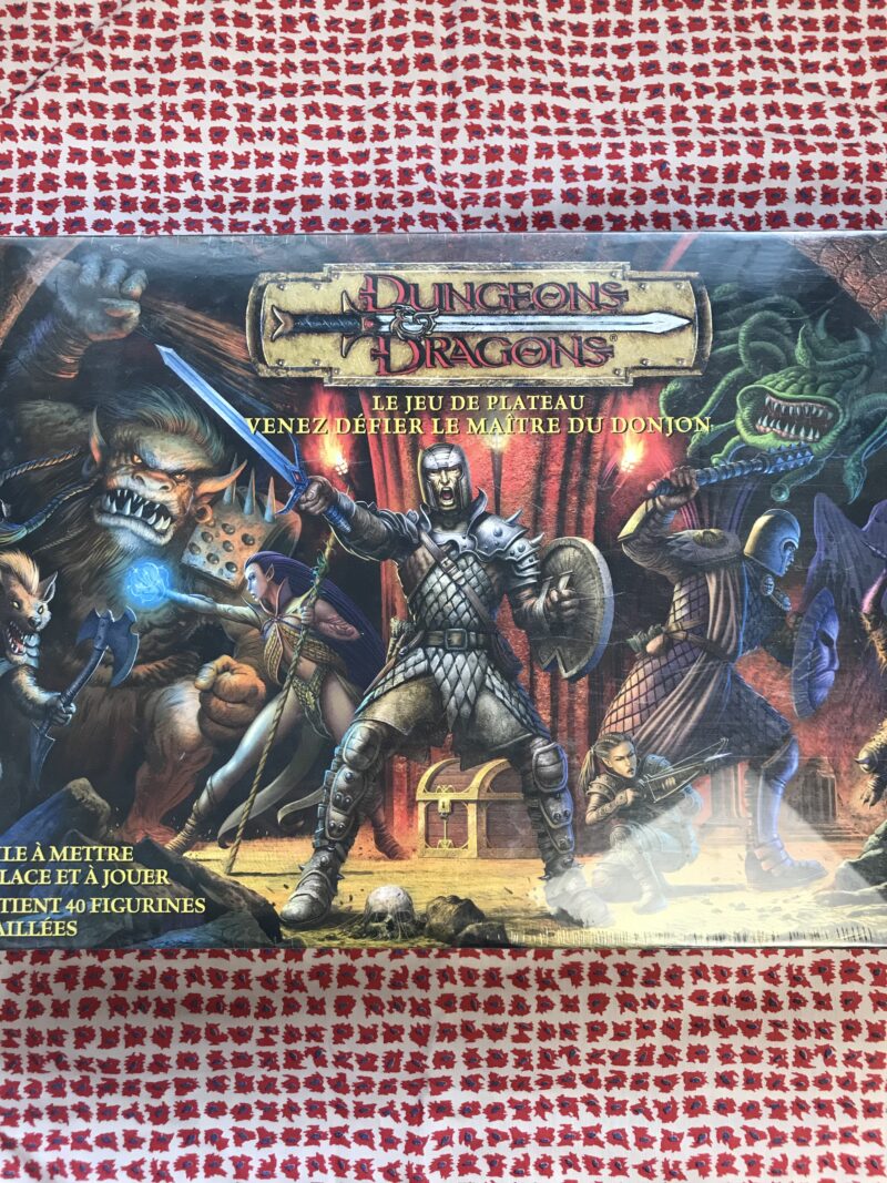 jeu de plateau dungeons et dragons 2003