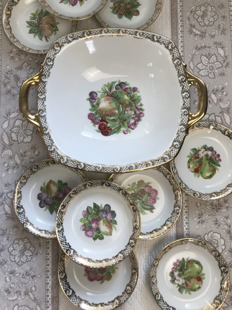 service mignardises porcelaine de limoges