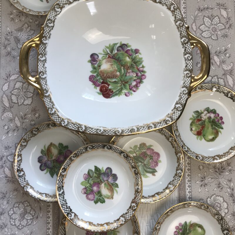 service mignardises porcelaine de limoges