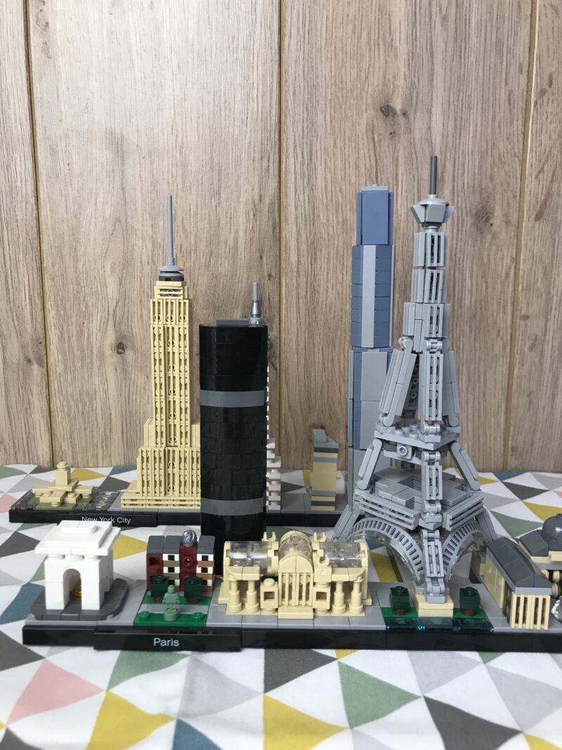 LEGO 21044 21028 Paris New York collection