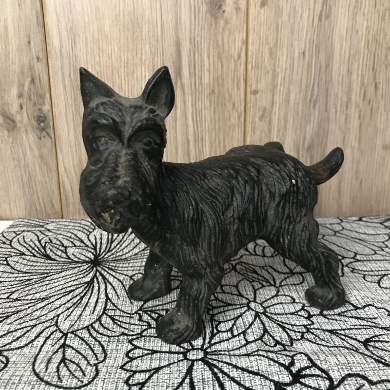 Scottie terrier en fonte ancien