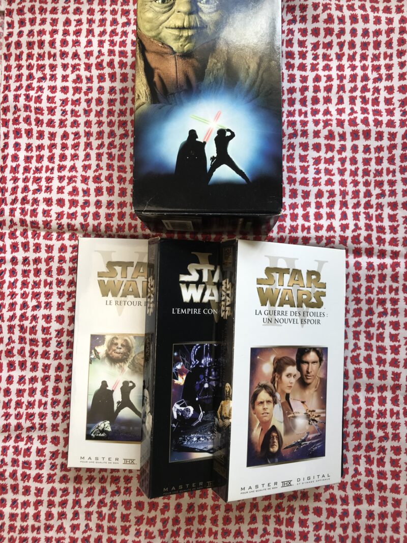 Trilogie vhs star wars