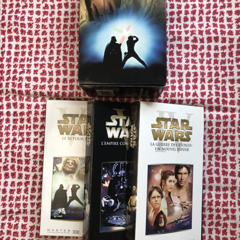 Trilogie vhs star wars