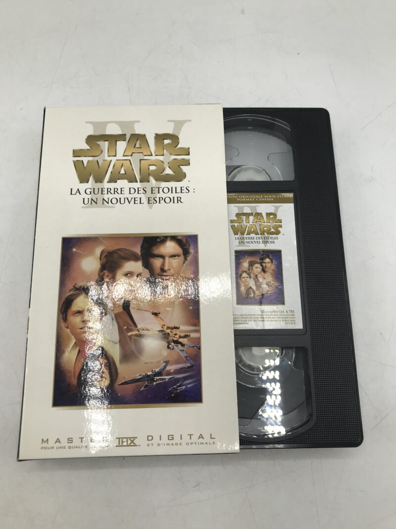 Trilogie vhs star wars