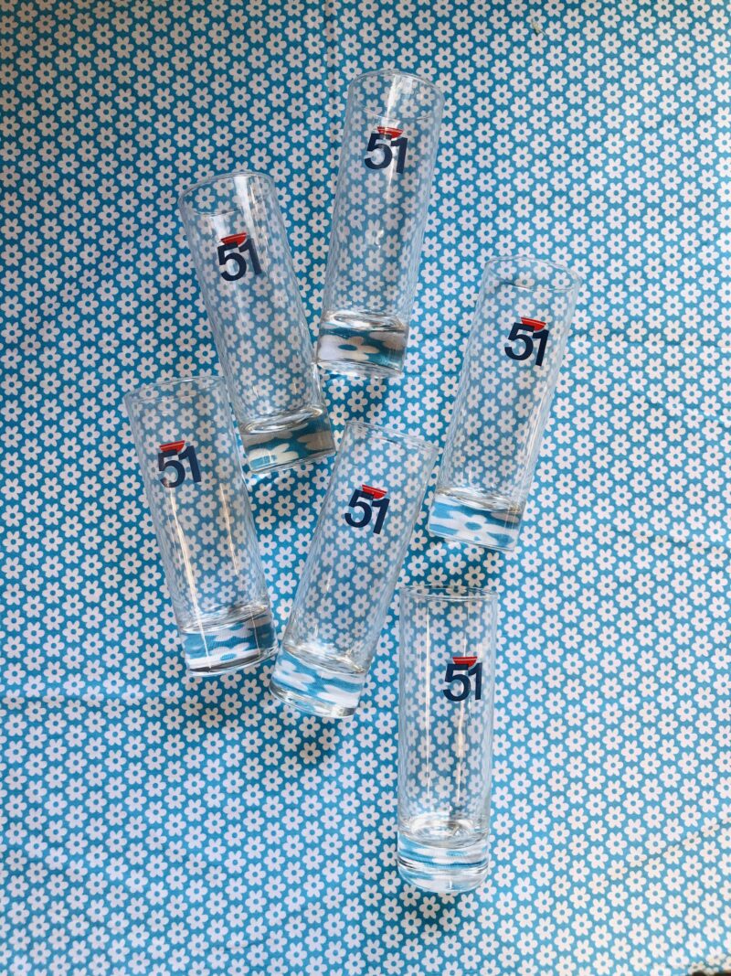 Verres 51 tube vintage