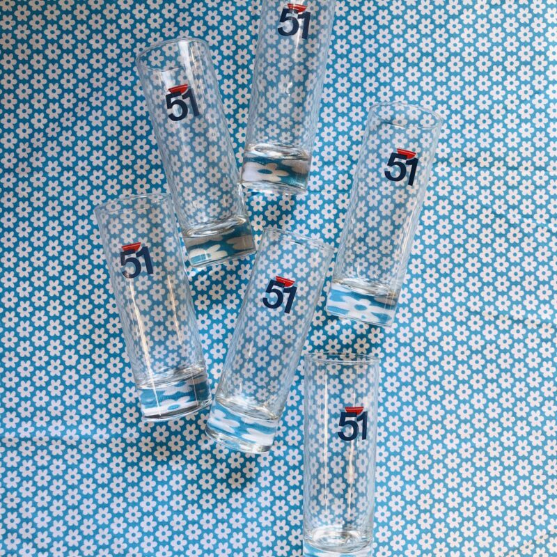 Verres 51 tube vintage