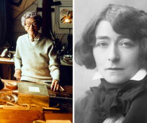 portrait d'eileen gray designer moderne