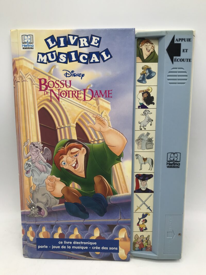 Lot de livre musical Disney vintage dont un Barbie édition Hemma des années 90