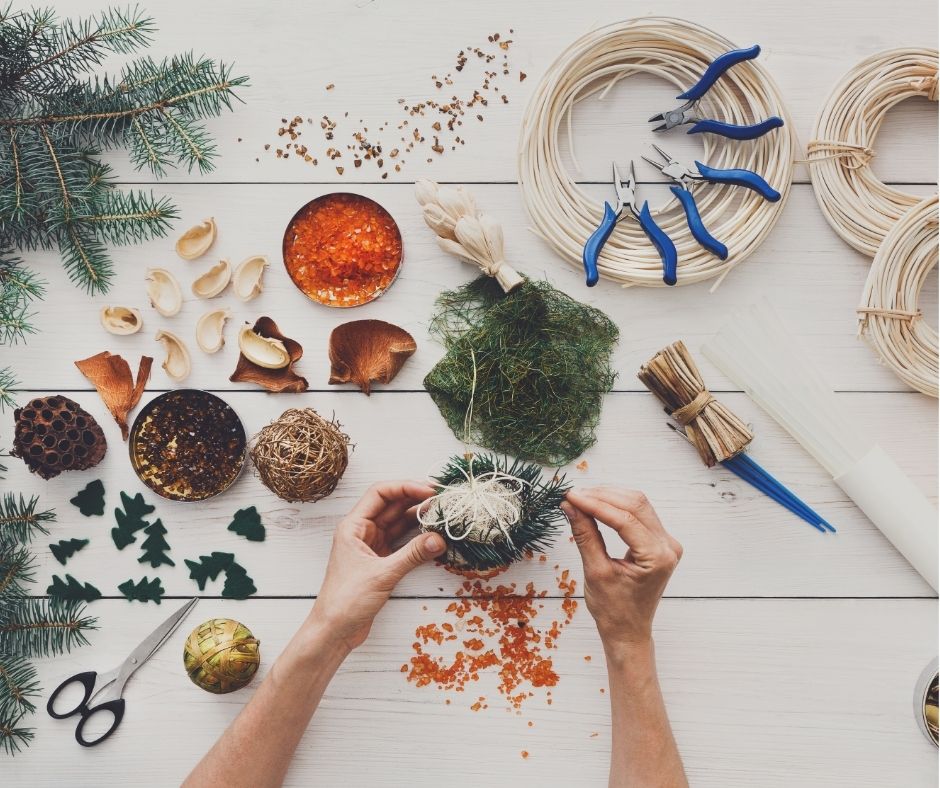 Décorer sa maison pour Noël avec la seconde main : activité do it yourself de noel pour une décoration fait maison et unique