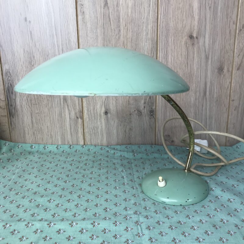 Lampe Kaiser Idell 1950 Vert amande