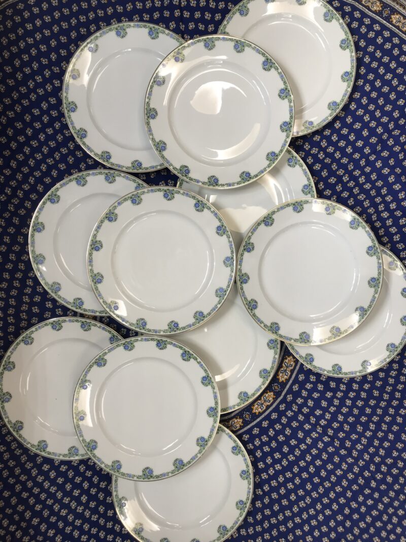 Service 12 assiettes Havilland Limoges