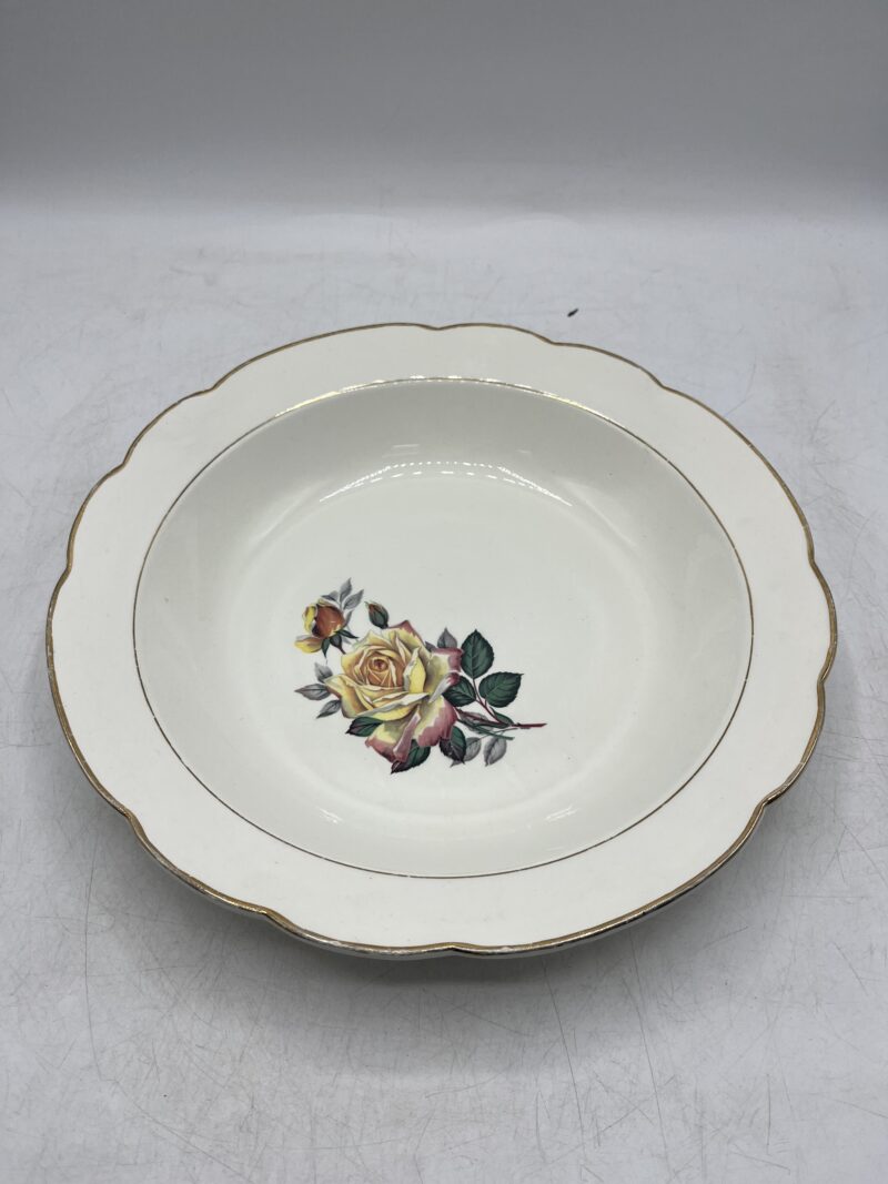 Duo de soupière et plat ancien Gien – Image 14