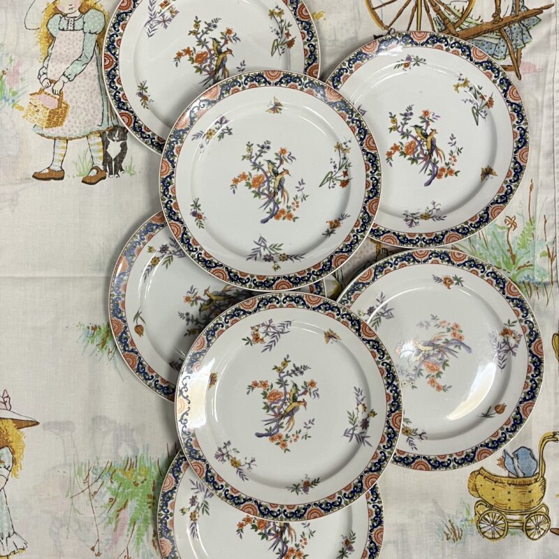 assiettes en porcelaine de Limoge