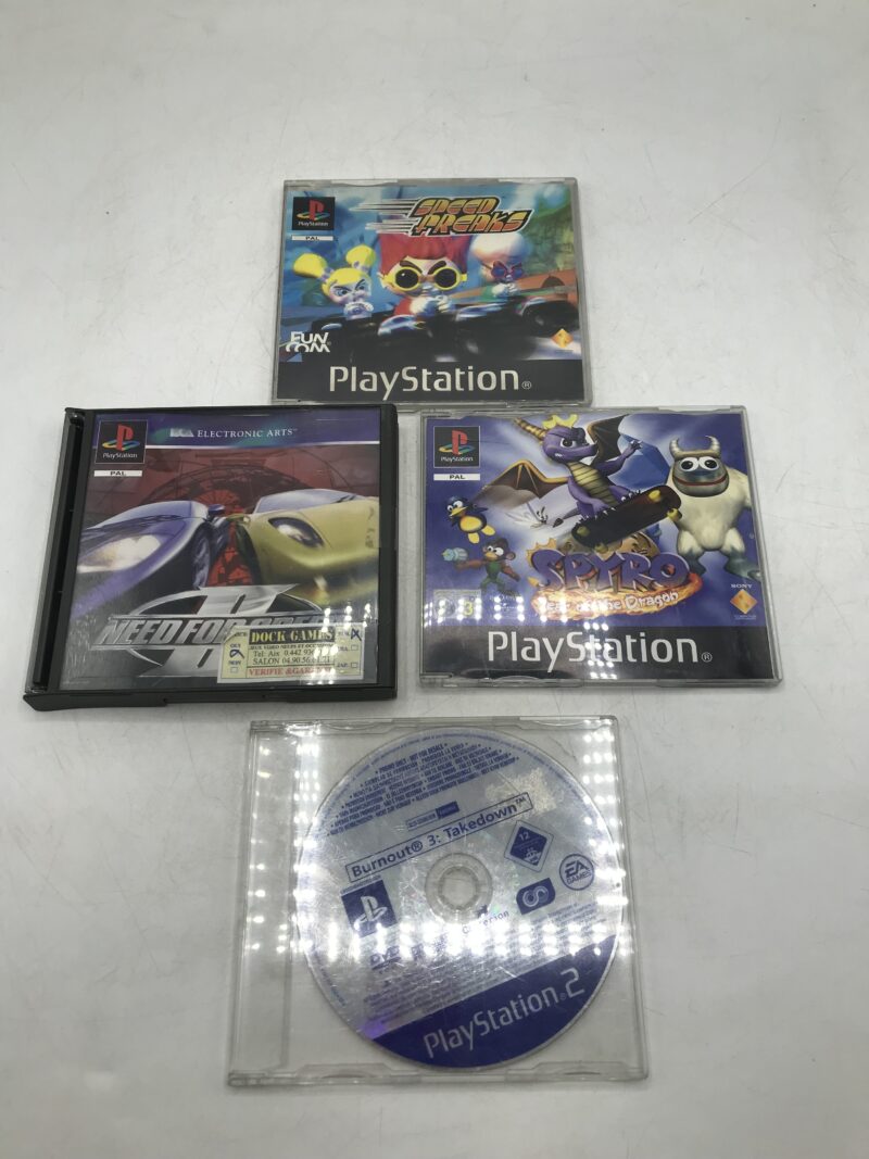 Lot de 4 jeux PlayStation vintage – Image 10