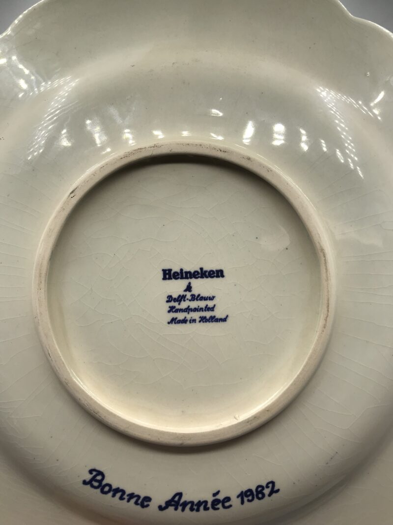 Lot 2 assiettes "HEINEKEN" – Image 10