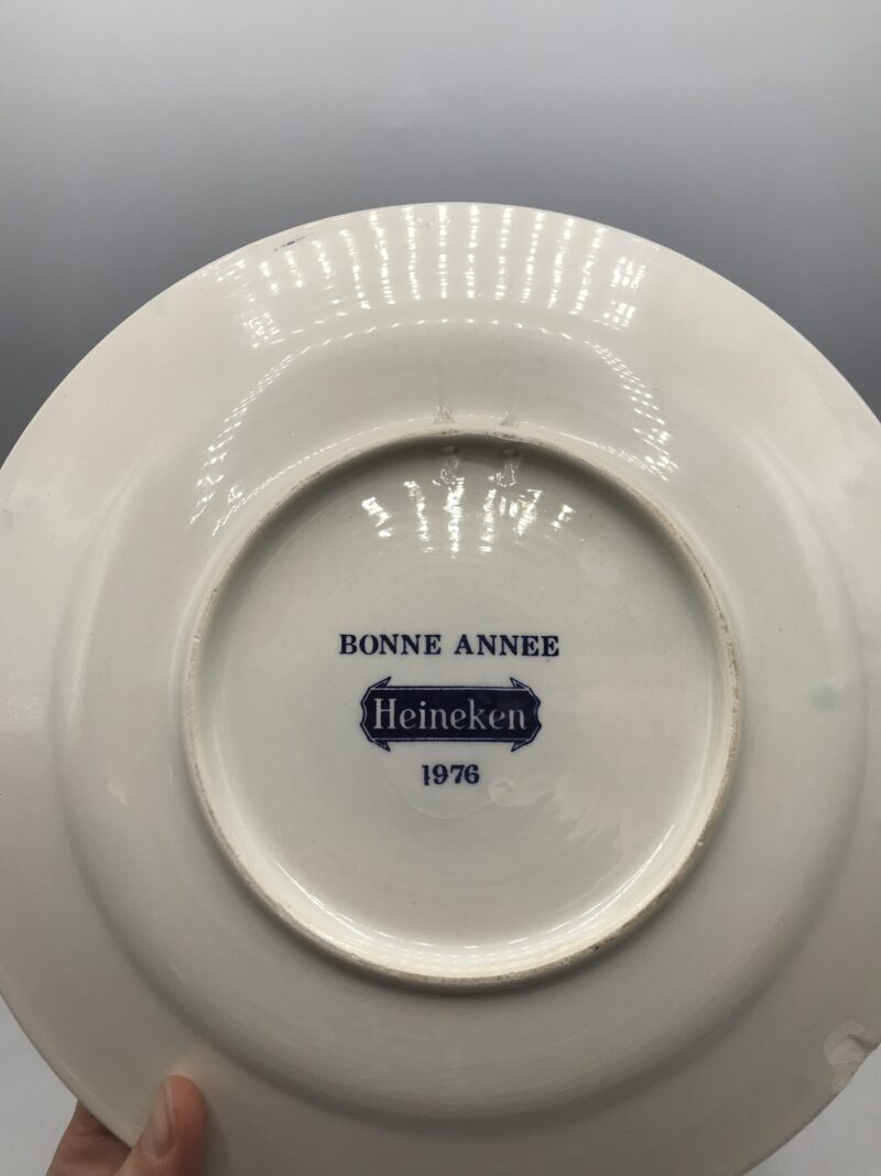 Lot 2 assiettes "HEINEKEN" – Image 6