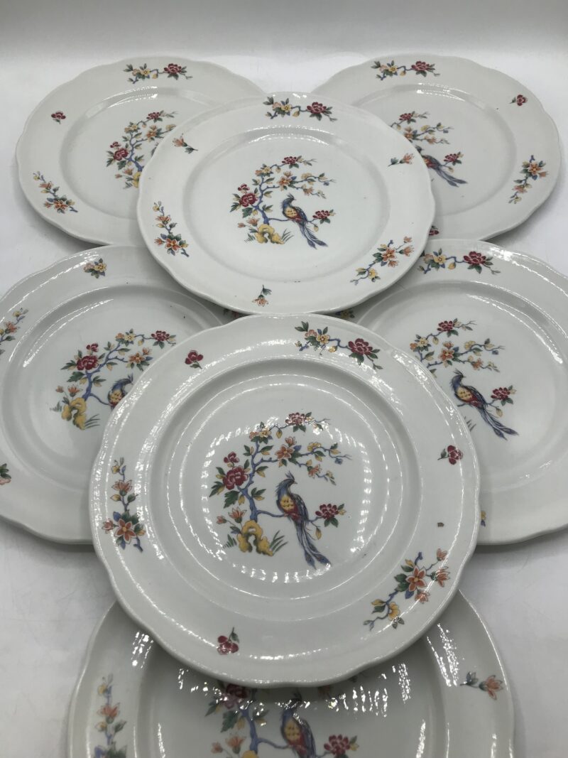 Lot de 11 assiettes Pyroblan Phénix – Image 7