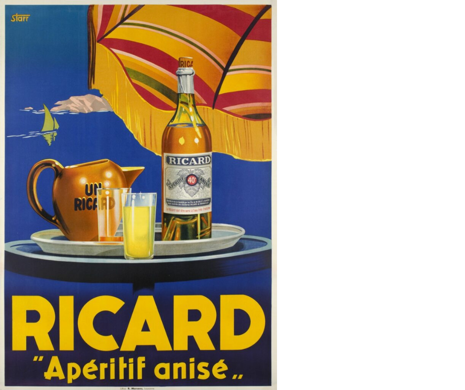 objets décoration vintage pour les collectionneurs de la marque ricard, Ricard histoire marque pastis