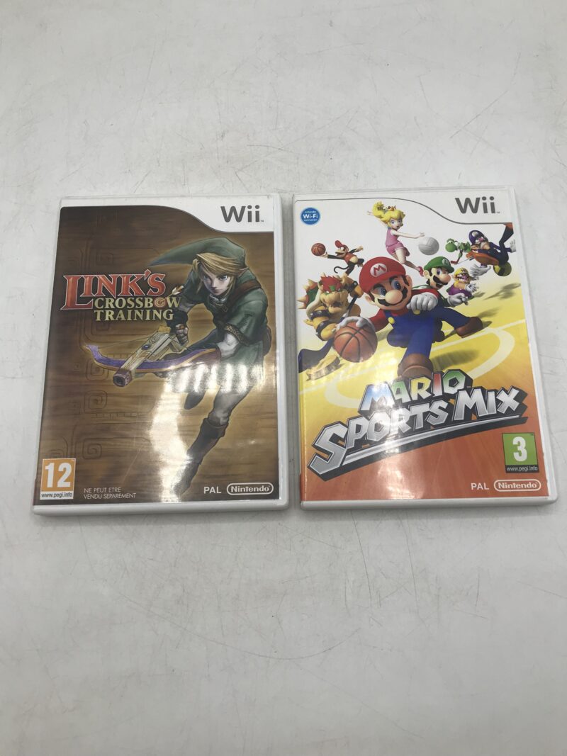 Lot 2 jeux Wii Mario et Link's – Image 3