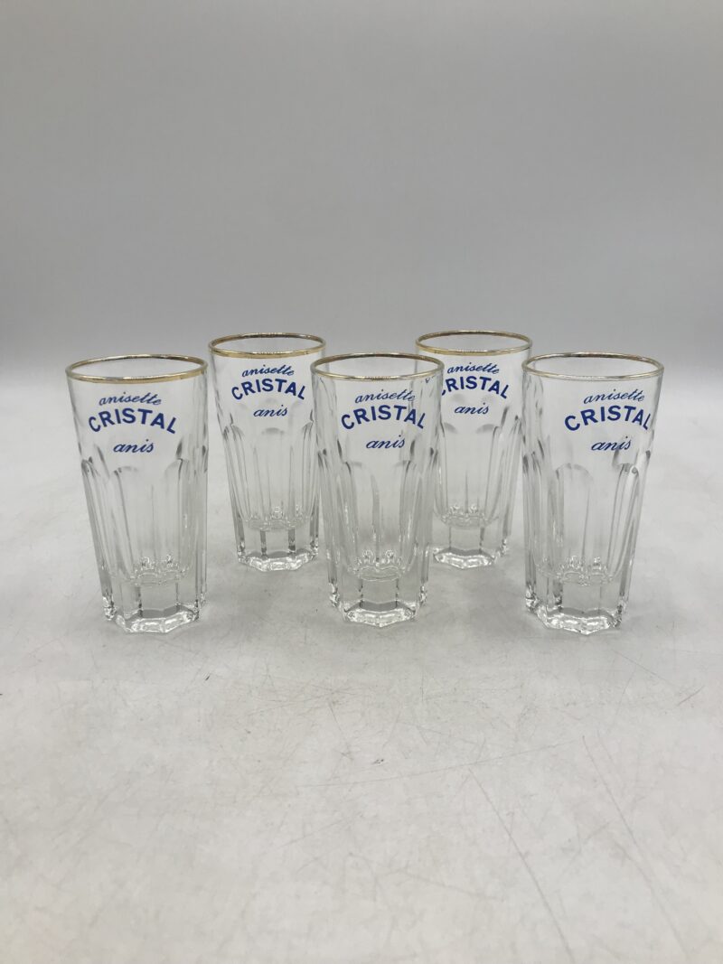 Lot de 5 verres anisette CRISTAL – Image 5