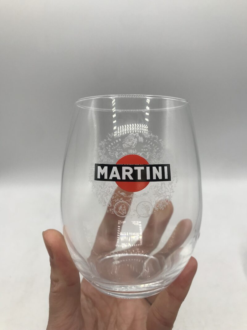 Lot 4 verres MARTINI vintage – Image 6