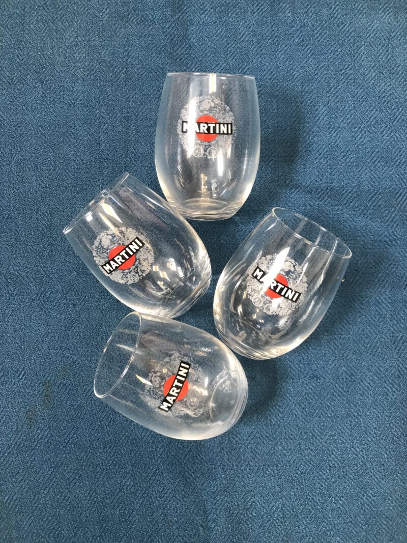 verres MARTINI publicitaires