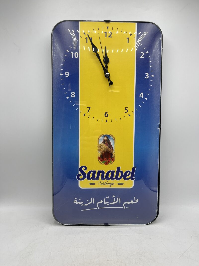 Ancienne horloge publicitaire Sanabel – Image 2