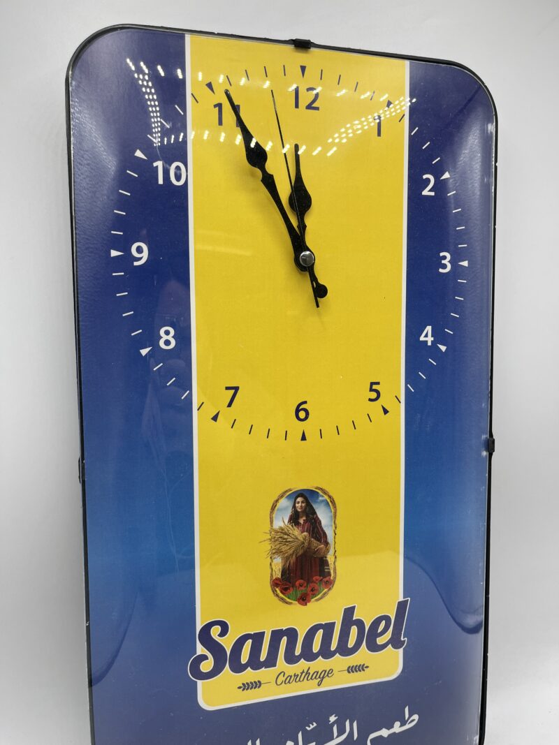 Ancienne horloge publicitaire Sanabel – Image 3