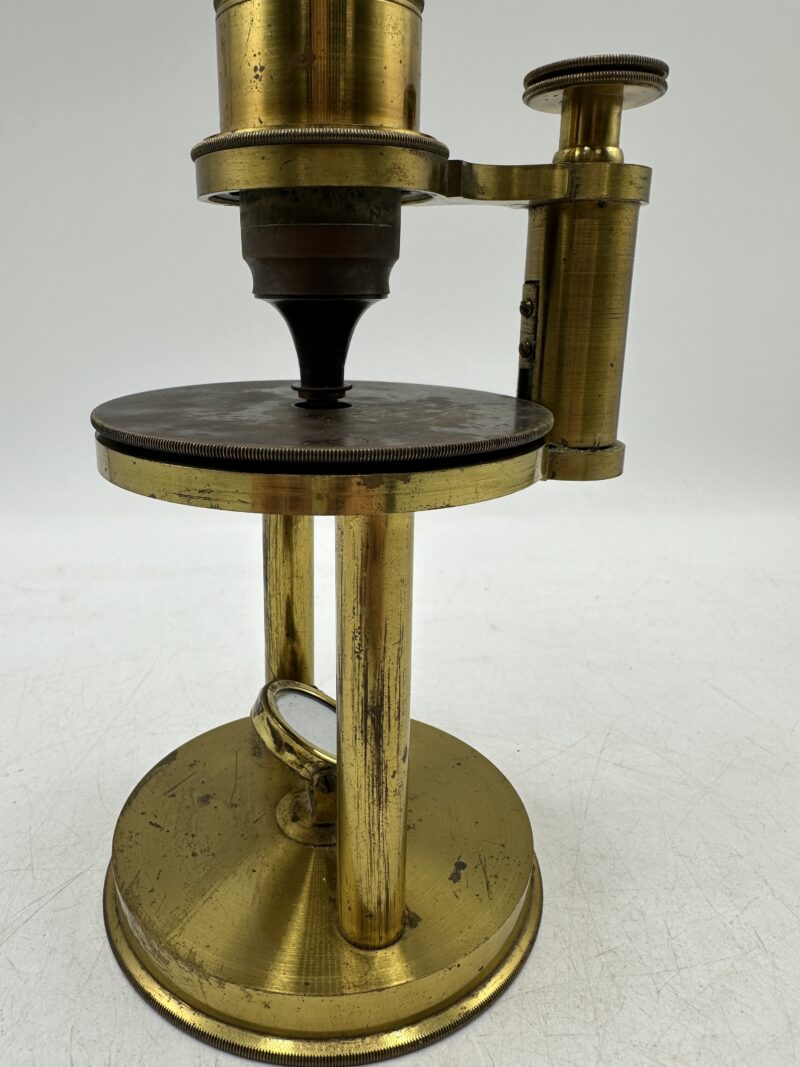 Ancien microscope en laiton – Image 10