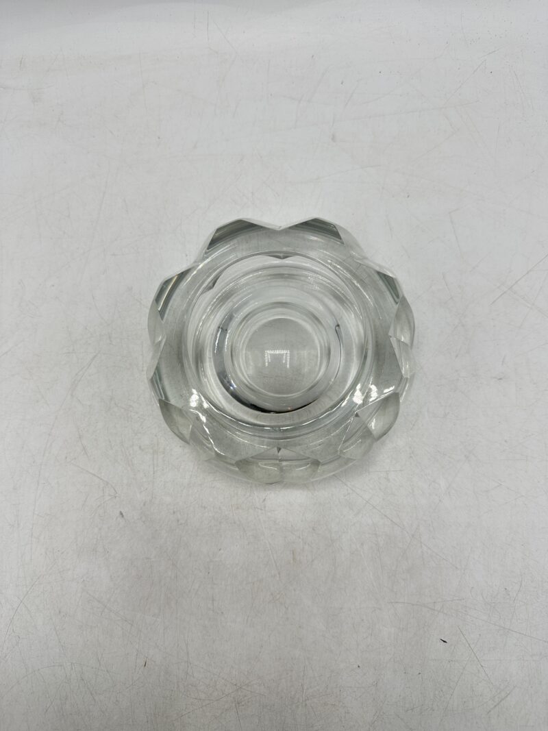 Cendrier ancien en cristal de Baccarat – Image 3