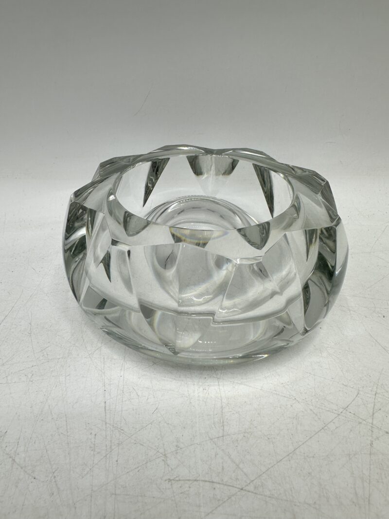 Cendrier ancien en cristal de Baccarat – Image 4