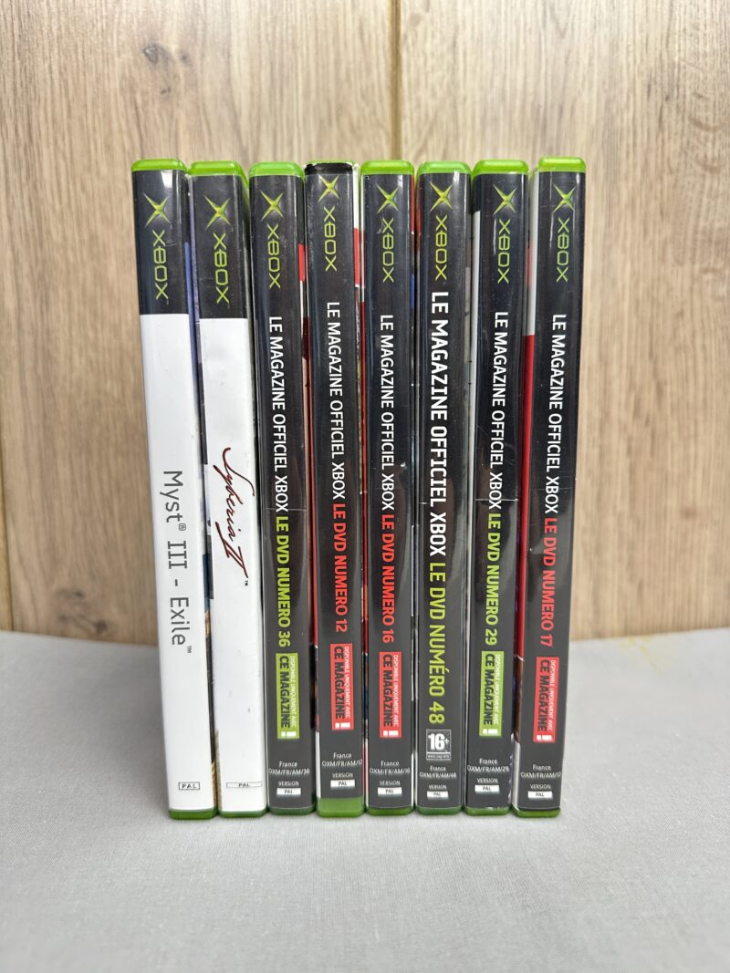 Lot de jeux Xbox années 2000