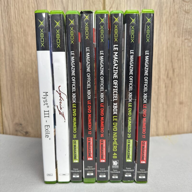 Lot de jeux Xbox années 2000