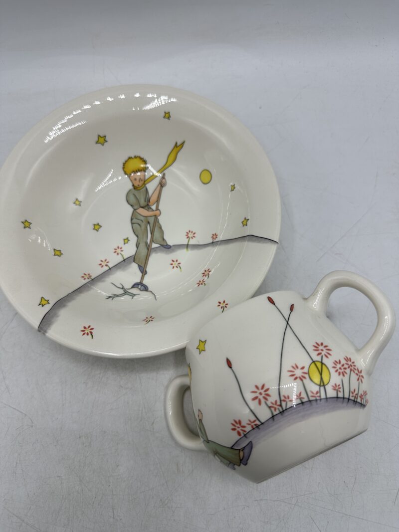 Duo tasse et assiette Le Petit Prince Gien – Image 3