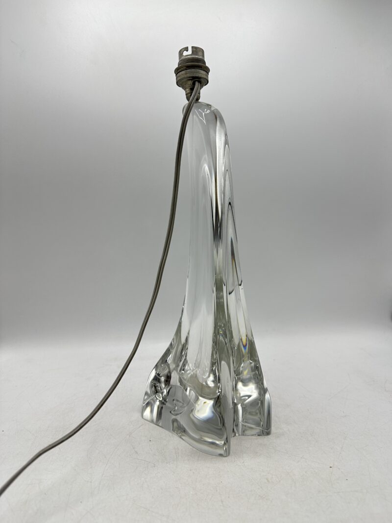 Pied de lampe en cristal Daum – Image 5