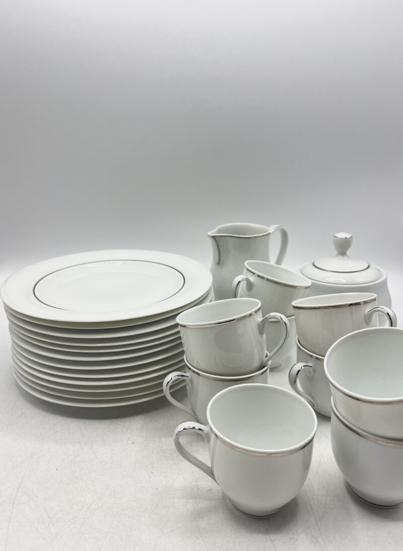 Service à thé et café Bernardaud porcelaine de Limoges – Image 3