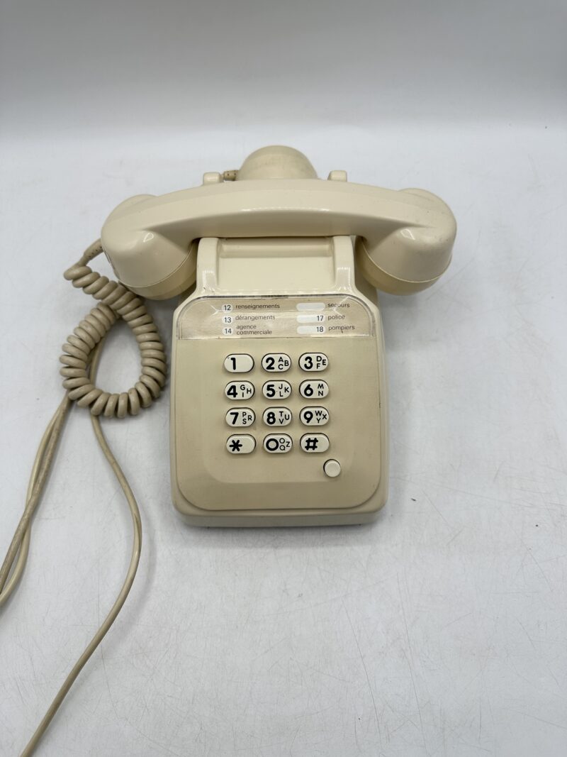 Ancien téléphone vintage Socotel S63 1963 – Image 2