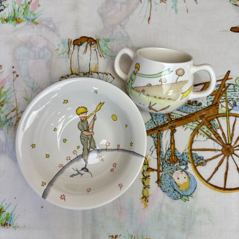 Duo tasse et assiette Le Petit Prince Gien