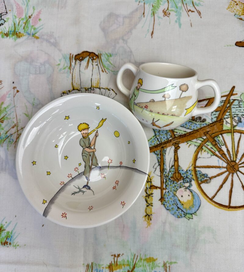 Duo tasse et assiette Le Petit Prince Gien