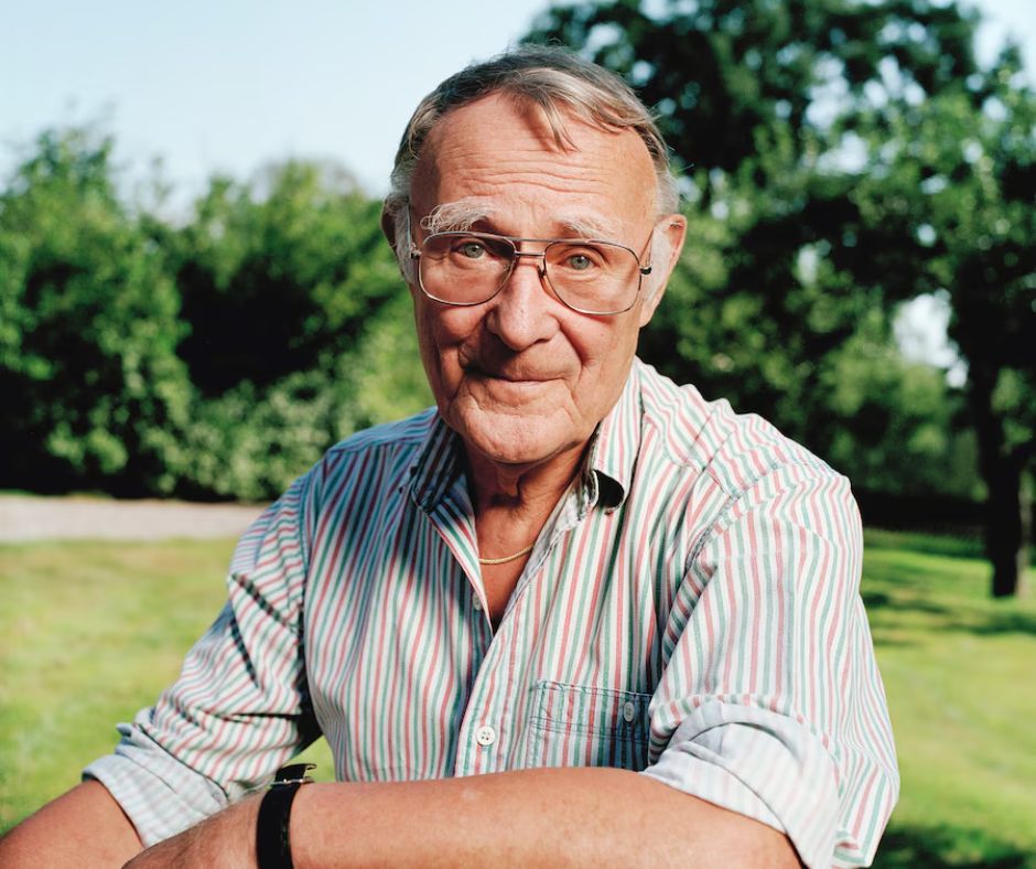 Photo d'Ingvar Kamprad, le fondateur de la marque ikéa