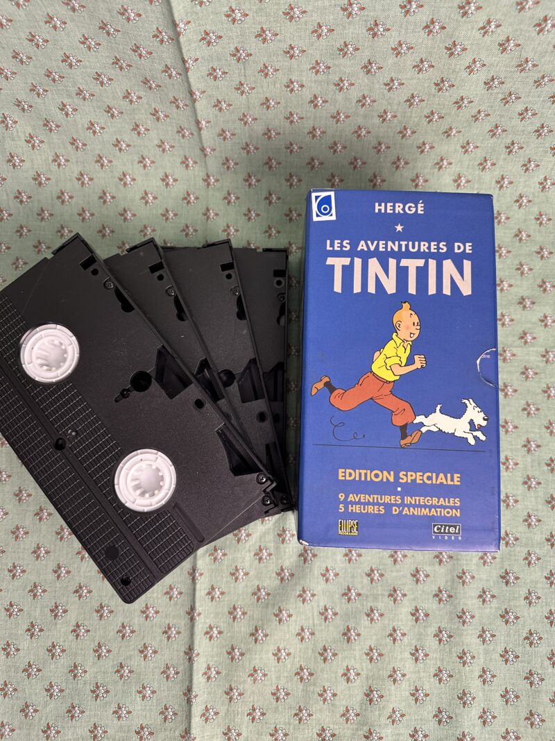 VHS Les aventures de Tintin Edition Spéciale